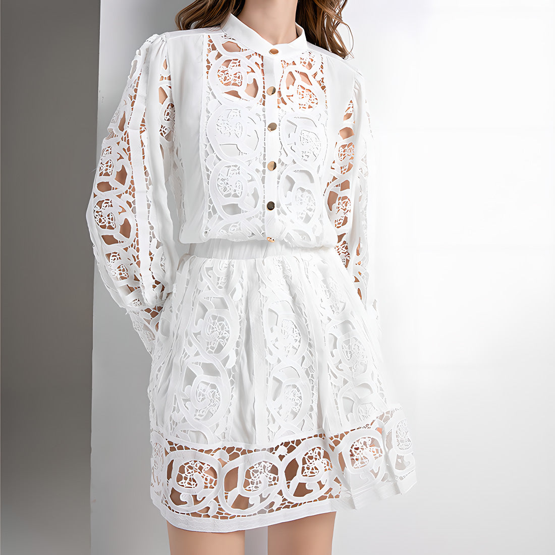 Romantic Lace Ensemble - Glamorous Women's Collection