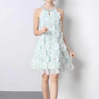 Chic Floral Dress with Delicate Details