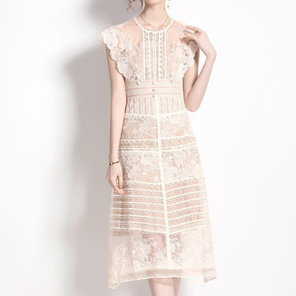 Handcrafted Embroidered Lace Dress