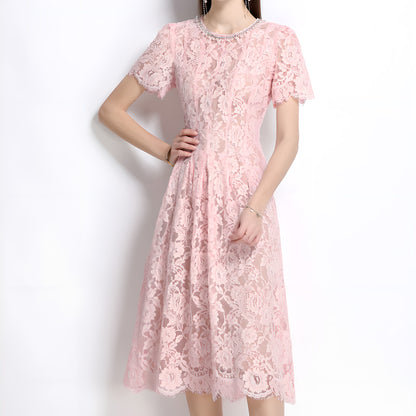 Charming Lace Dress with Delicate Details