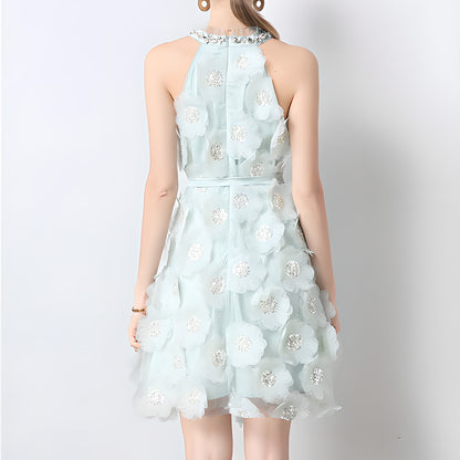 Chic Floral Dress with Delicate Details