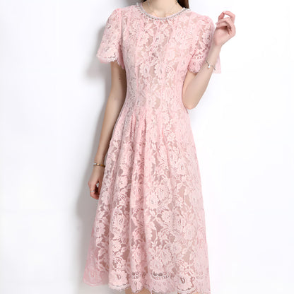 Charming Lace Dress with Delicate Details