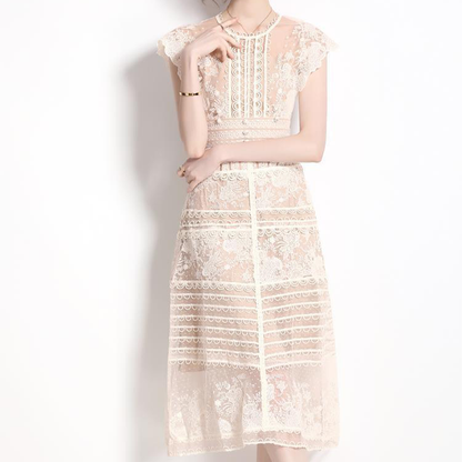 Handcrafted Embroidered Lace Dress