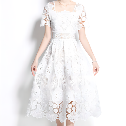 Holiday Romantic Lace Dress - New Arrival