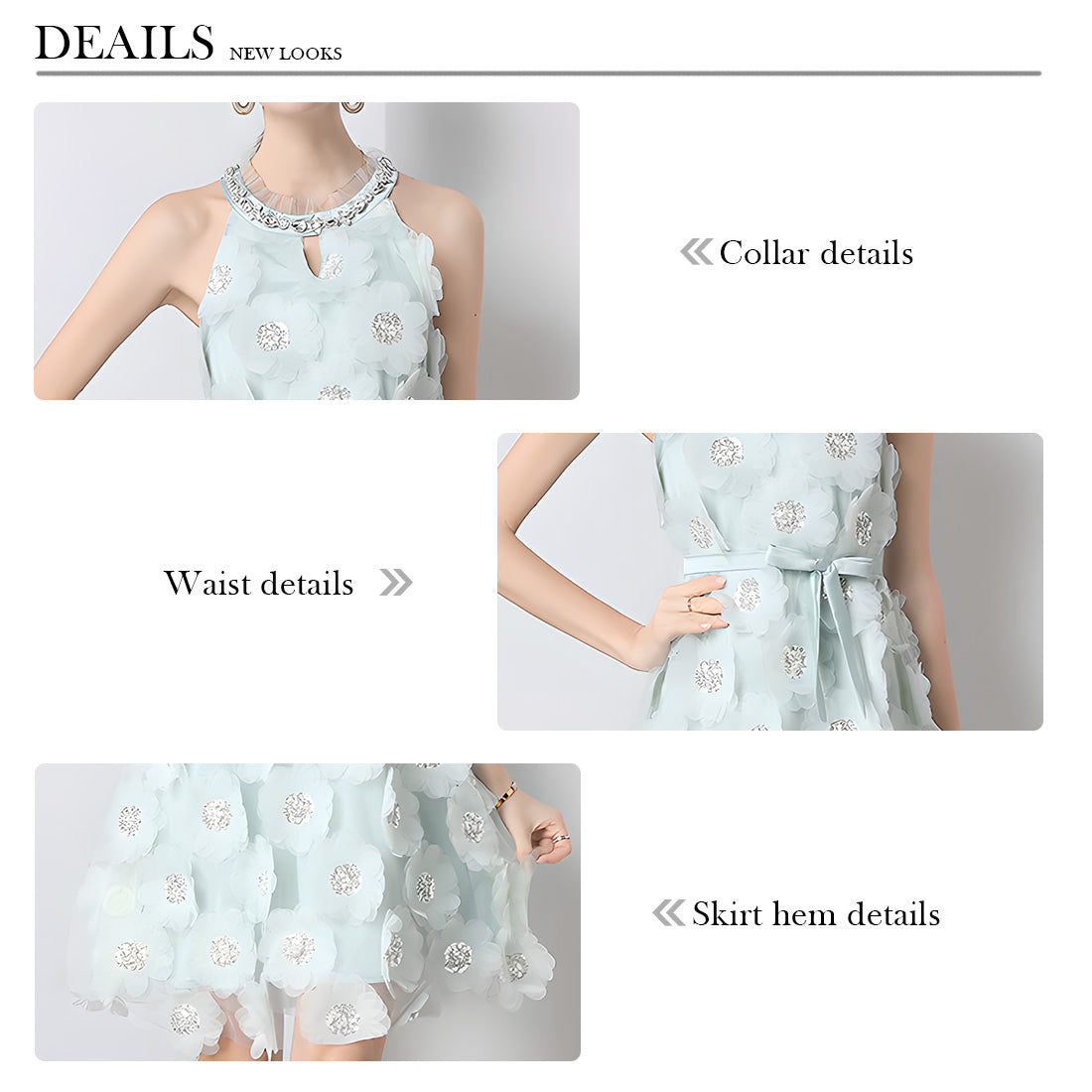 Chic Floral Dress with Delicate Details