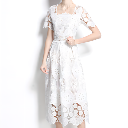 Holiday Romantic Lace Dress - New Arrival