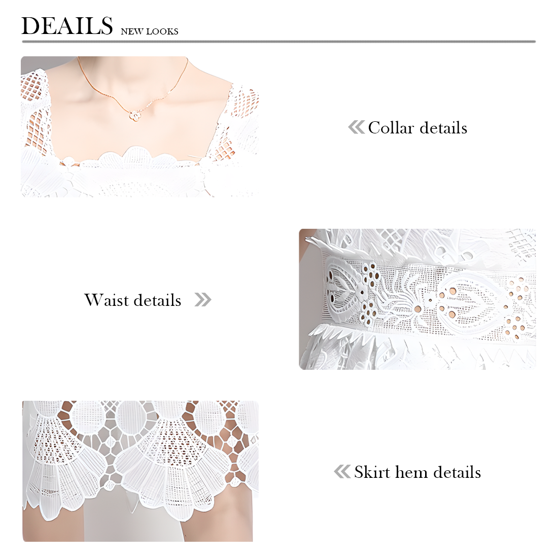 Holiday Romantic Lace Dress - New Arrival