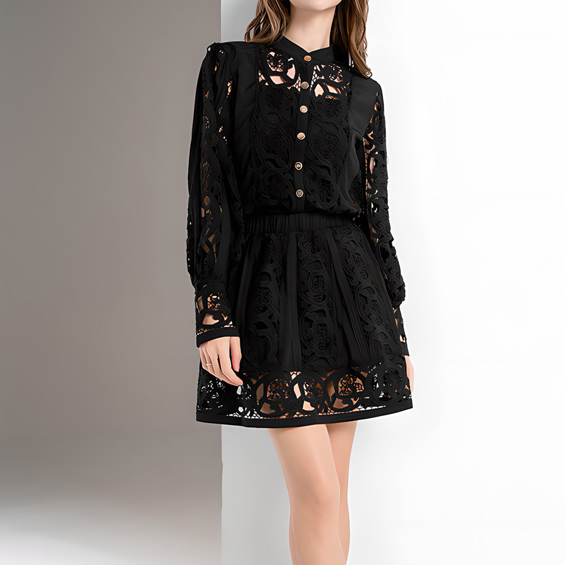Romantic Lace Ensemble - Glamorous Women's Collection